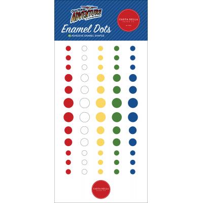 Carta Bella Our Travel Adventure - Enamel Dots